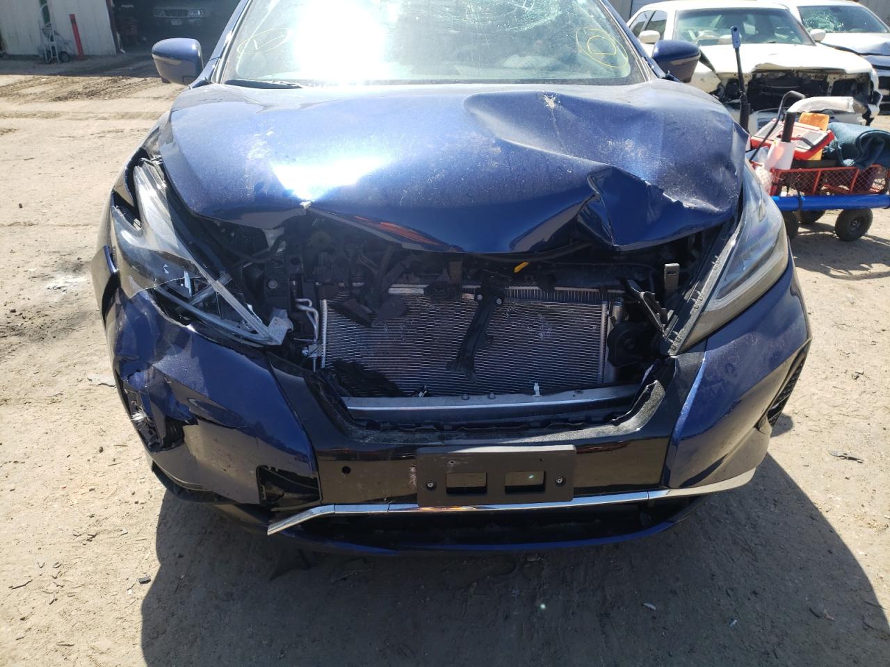 Photo 9 from auction – 2022 NISSAN MURANO with VIN 5N1AZ2CS3NC109654