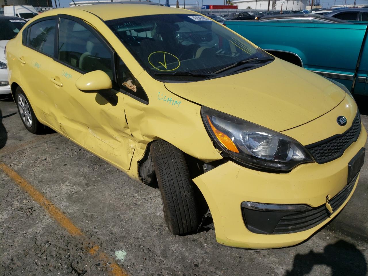 Photo 9 from auction – 2016 KIA RIO LX with VIN KNADM4A37G6696446