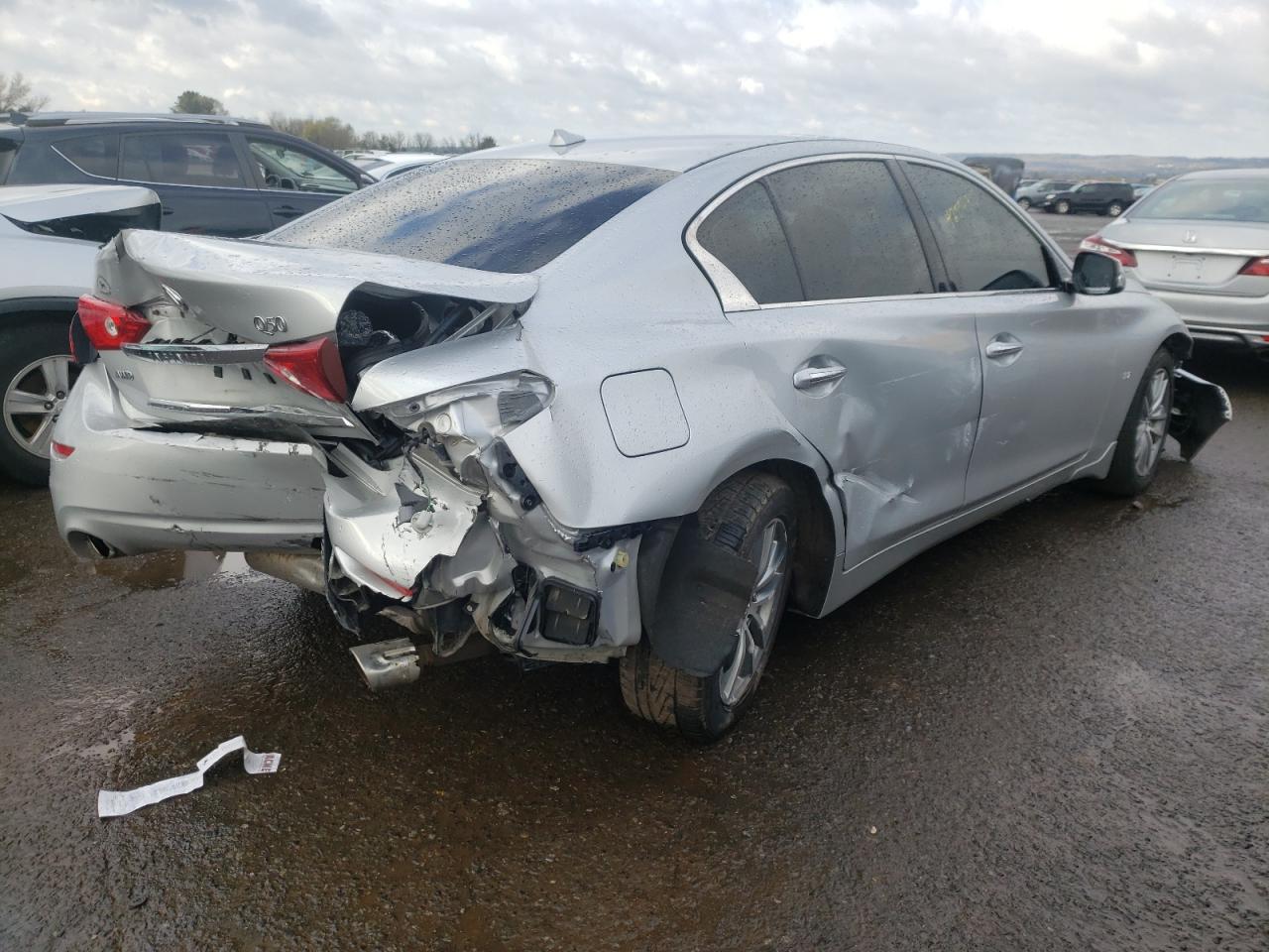 Photo 4 from auction – 2014 INFINITI Q50 BASE with VIN JN1BV7AR4EM701661