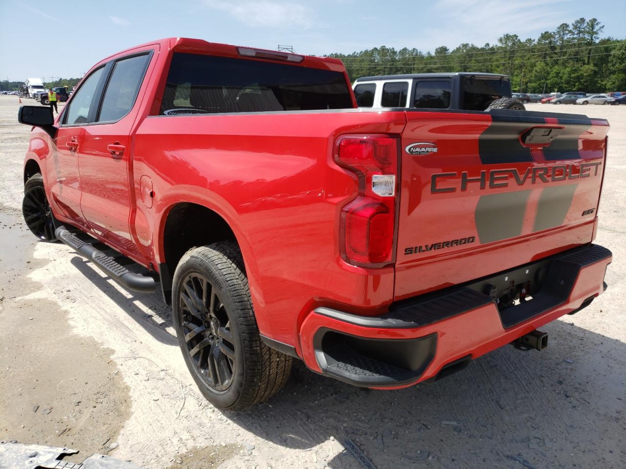 Photo 3 from auction – 2021 CHEVROLET SILVERADO with VIN 1GCPWDED7MZ402387