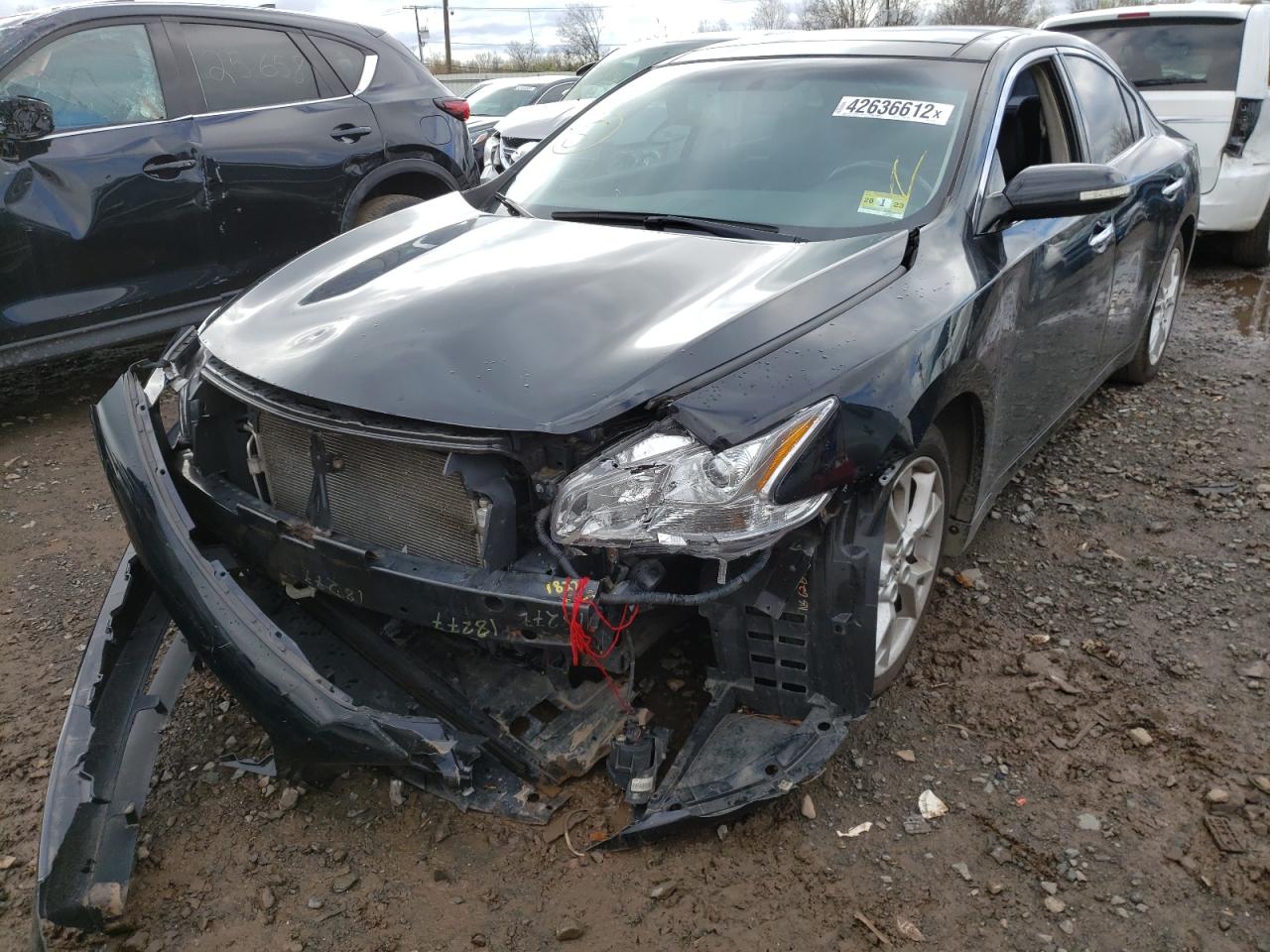 Photo 2 from auction – 2012 NISSAN MAXIMA S with VIN 1N4AA5AP4CC807169