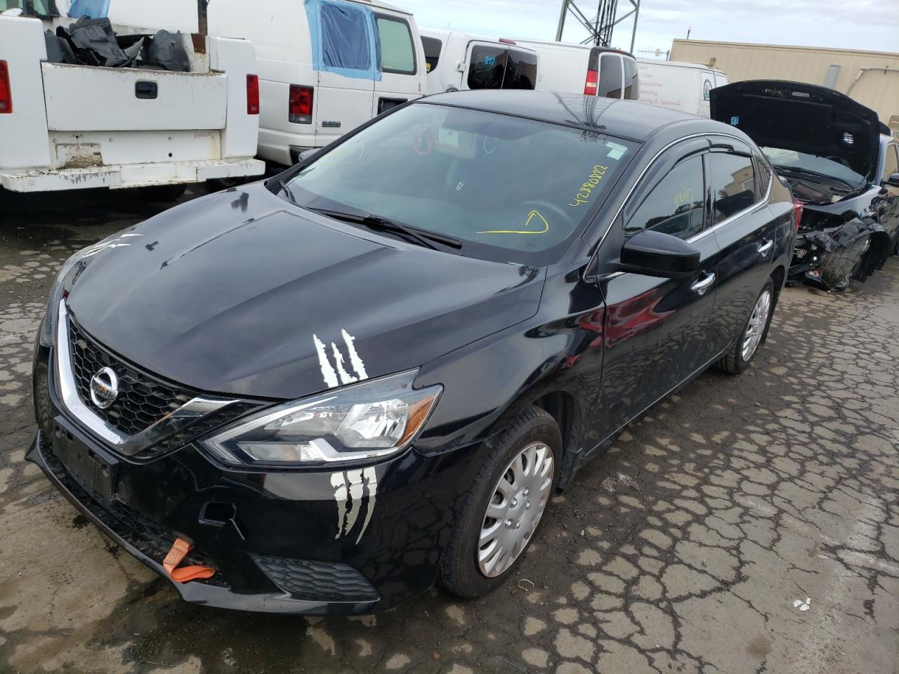 Photo 2 from auction – 2016 NISSAN SENTRA S with VIN 3N1AB7AP5GL683333