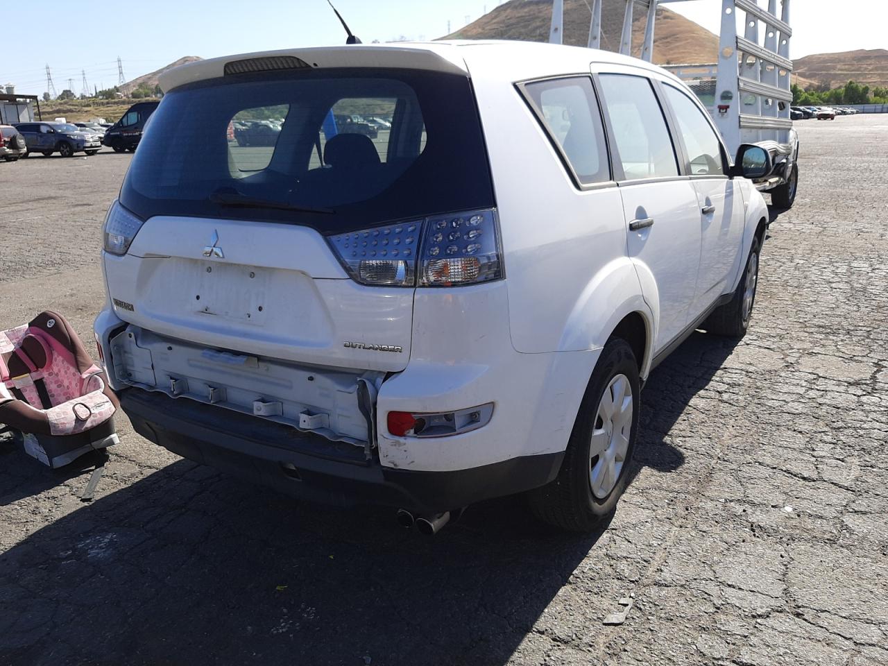 Photo 4 from auction – 2007 MITSUBISHI OUTLANDER with VIN JA4MS31X37Z022096