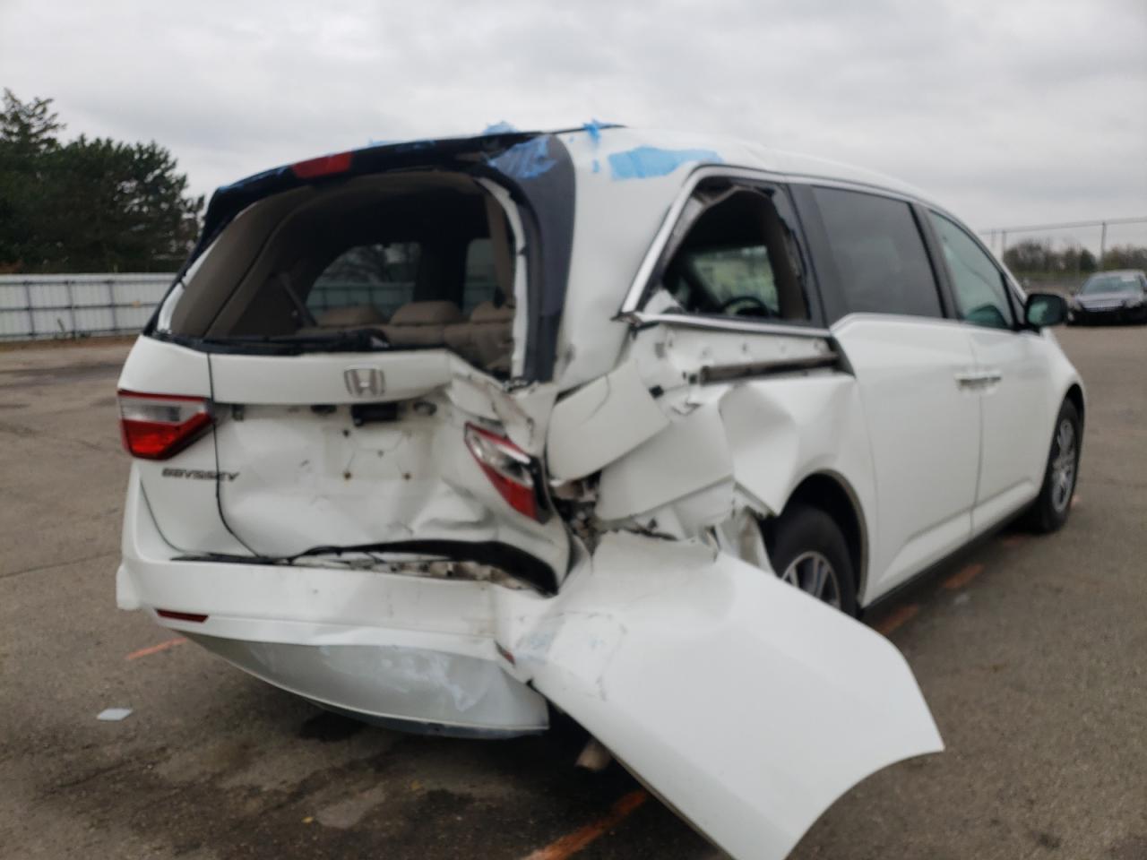 Photo 4 from auction – 2013 HONDA ODYSSEY EX with VIN 5FNRL5H41DB074621