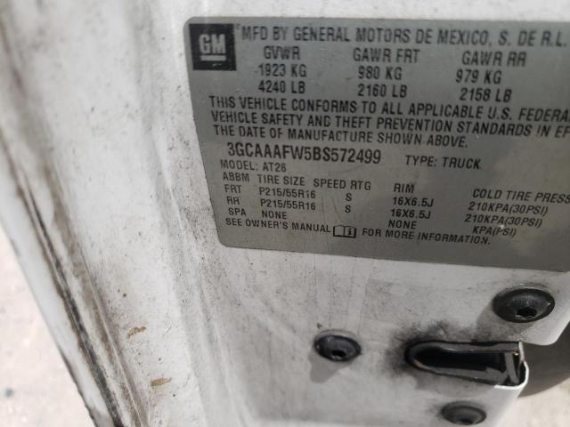 Photo 10 from auction – 2011 CHEVROLET HHR PANEL with VIN 3GCAAAFW5BS572499