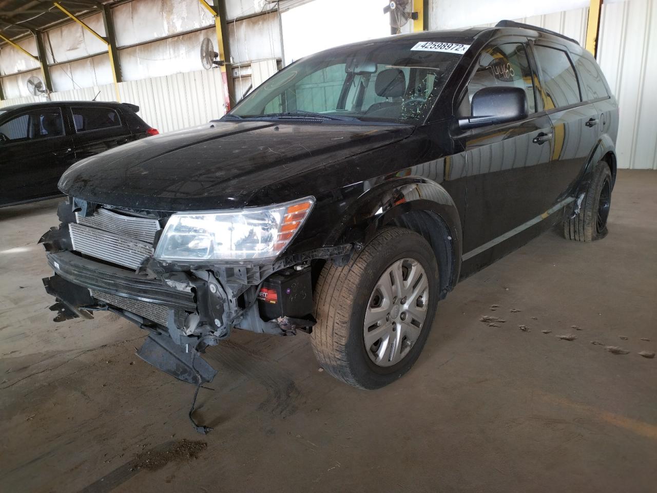 Photo 2 from auction – 2018 DODGE JOURNEY SE with VIN 3C4PDCAB3JT253855