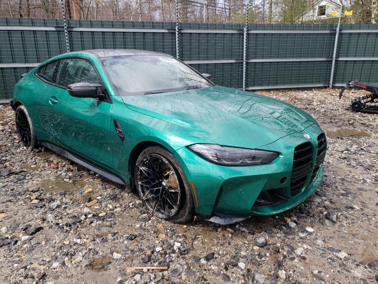 BMW M4 COMPETI 2021 with VIN WBS33AZ07MCH50086 - Photo from auction