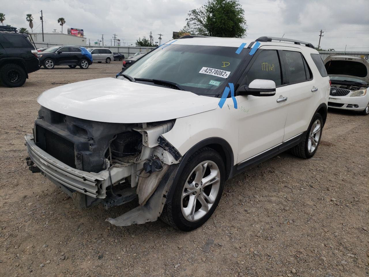 Photo 2 from auction – 2013 FORD EXPLORER L with VIN 1FM5K7F87DGC50429