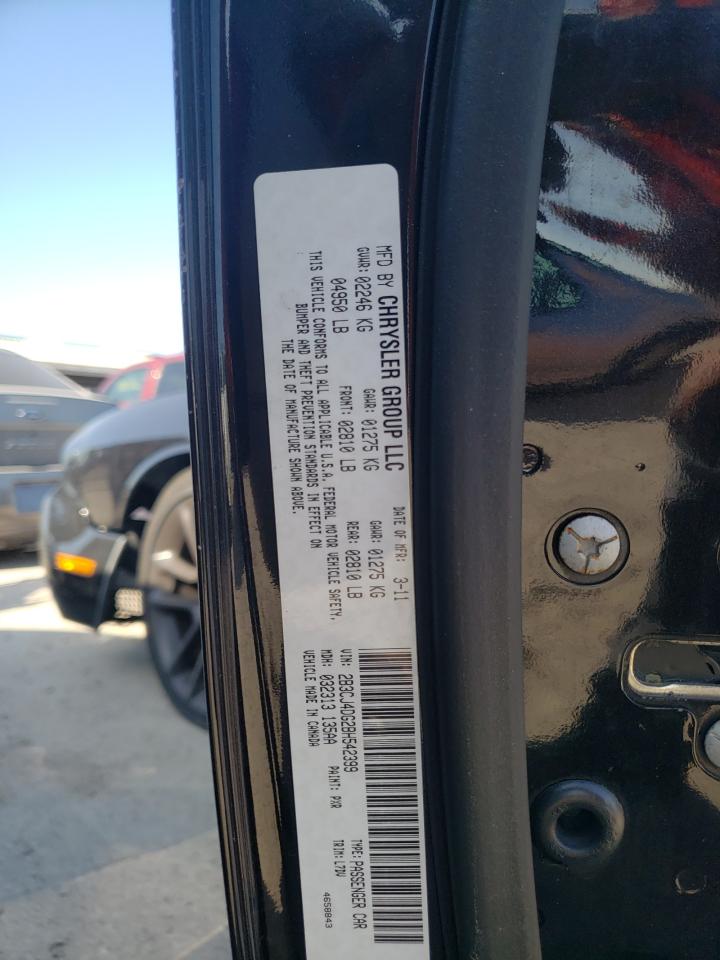Photo 10 from auction – 2011 DODGE CHALLENGER with VIN 2B3CJ4DG2BH542399