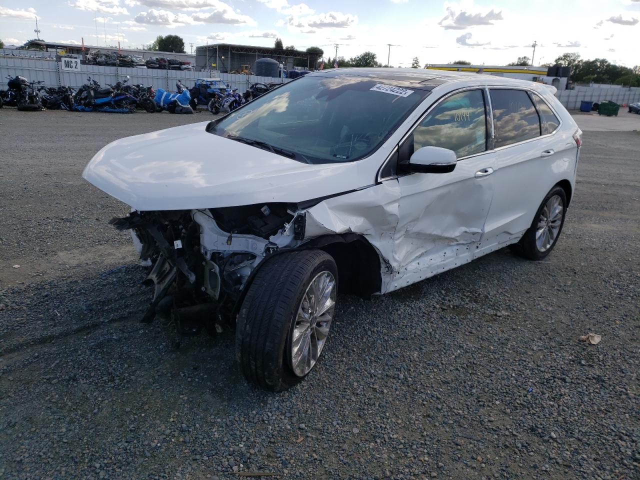Photo 2 from auction – 2020 FORD EDGE TITAN with VIN 2FMPK4K98LBB23040