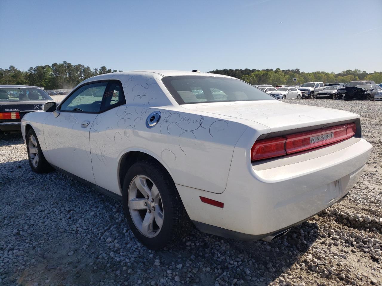 Photo 3 from auction – 2012 DODGE CHALLENGER with VIN 2C3CDYAG2CH293335