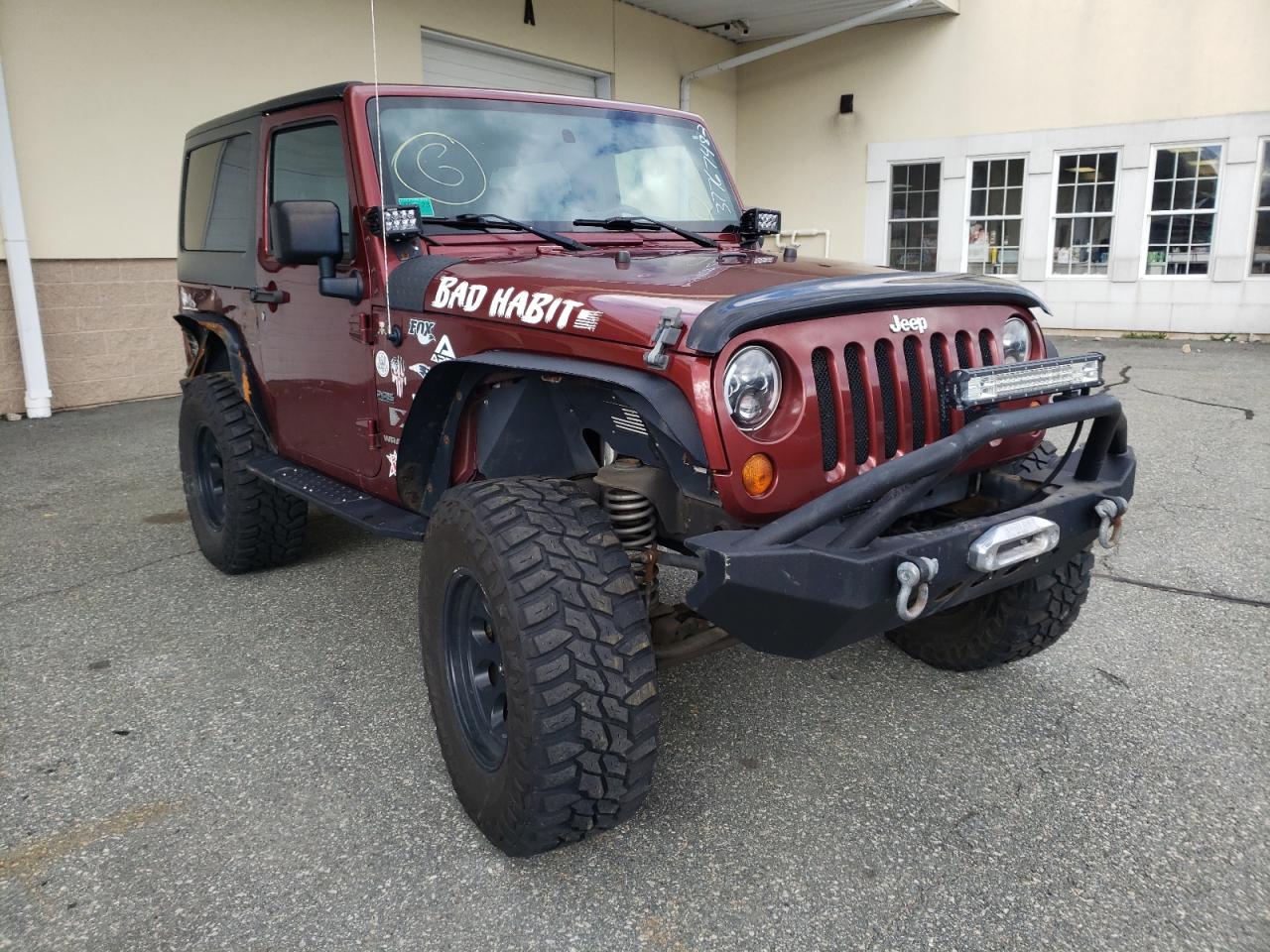 JEEP WRANGLER X 2007 with VIN 1J4FA24177L157159 - Photo from auction
