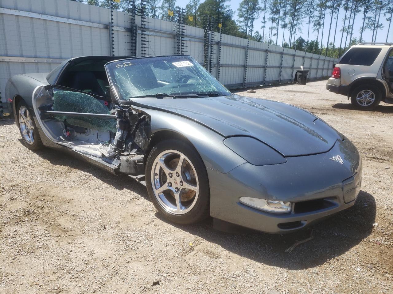 CHEVROLET CORVETTE 2003 with VIN 1G1YY22G735112876 - Photo from auction