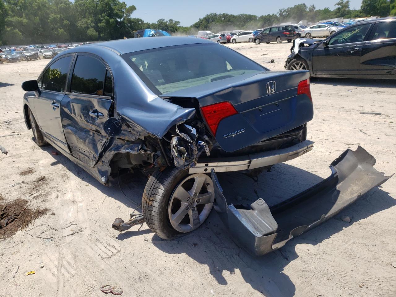 Photo 3 from auction – 2008 HONDA CIVIC EX with VIN 2HGFA16848H500990