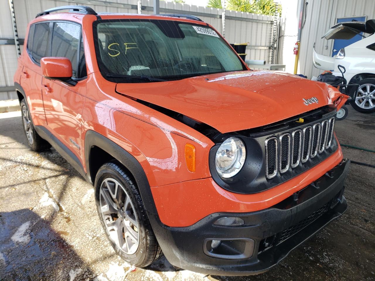 Photo 1 from auction – 2017 JEEP RENEGADE L with VIN ZACCJABB5HPE82842