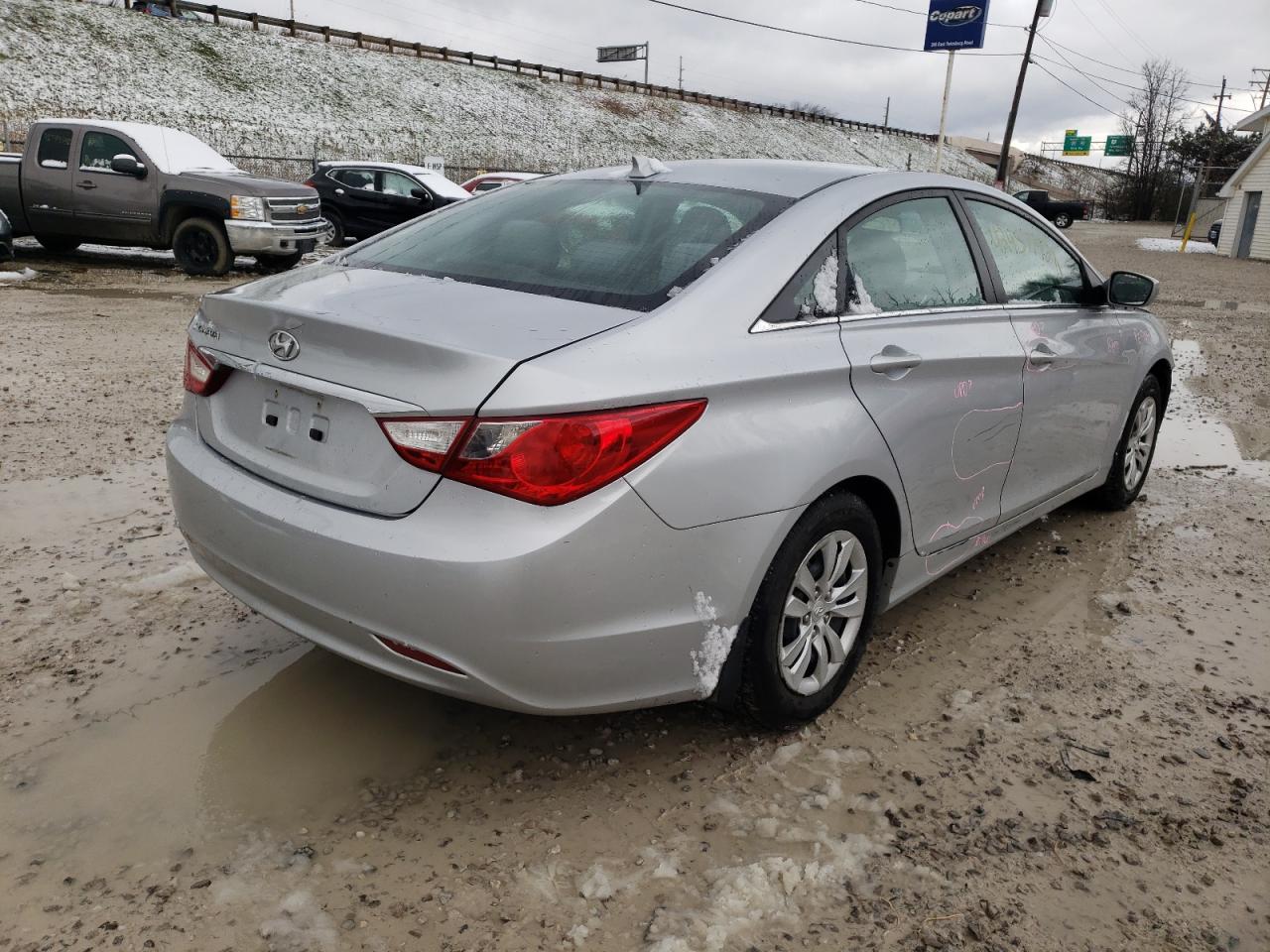 Photo 4 from auction – 2012 HYUNDAI SONATA GLS with VIN 5NPEB4AC1CH468892
