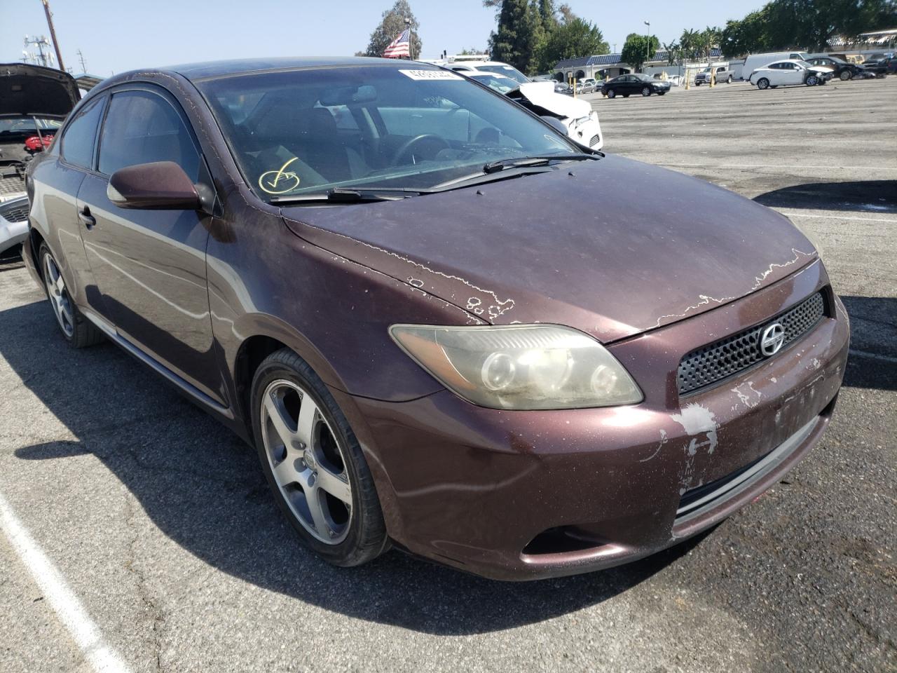TOYOTA SCION TC 2009 with VIN JTKDE167190300374 - Photo from auction