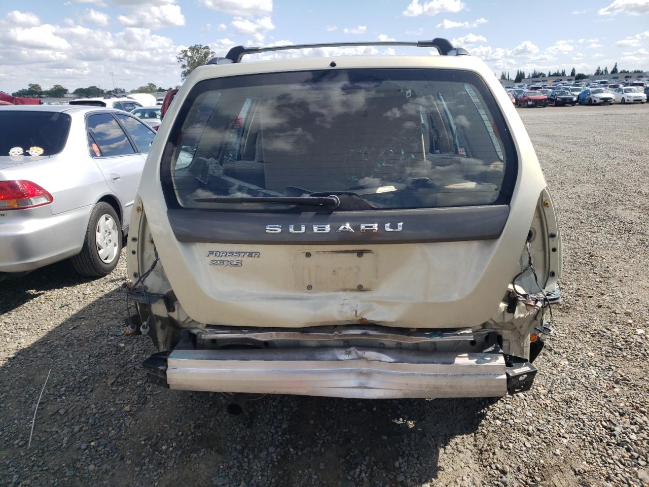 Photo 9 from auction – 2005 SUBARU FORESTER 2 with VIN JF1SG65675H738381