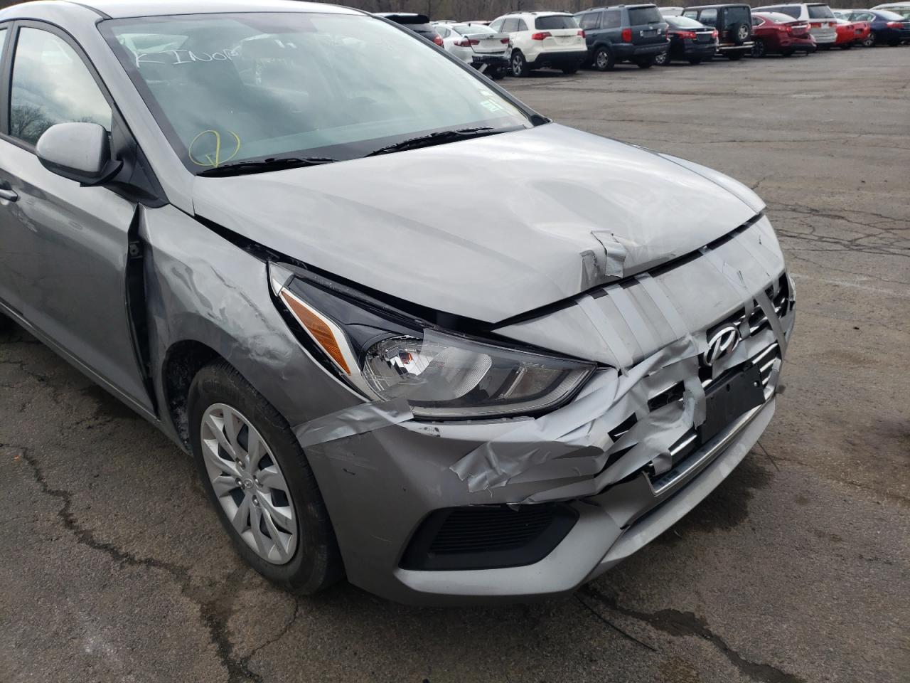 Photo 9 from auction – 2021 HYUNDAI ACCENT SE with VIN 3KPC24A64ME143760