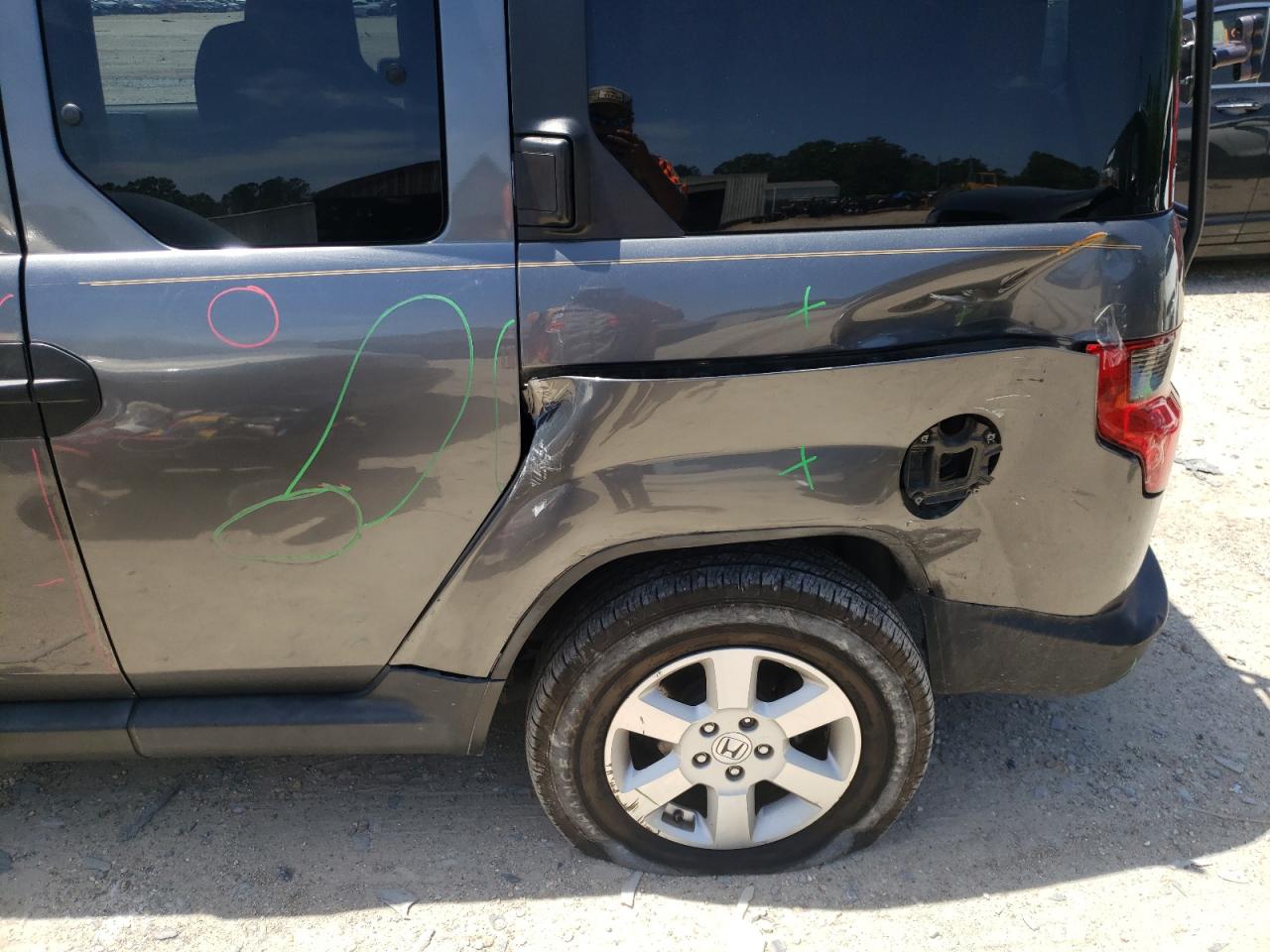 Photo 9 from auction – 2011 HONDA ELEMENT EX with VIN 5J6YH2H7XBL006716