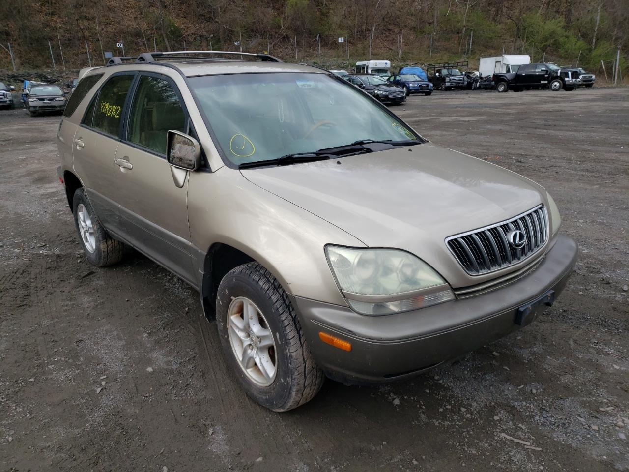 LEXUS RX 300 2001 with VIN JTJHF10U210191364 - Photo from auction