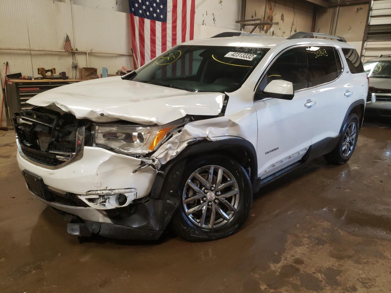Photo 2 from auction – 2017 GMC ACADIA SLT with VIN 1GKKNULS3HZ298845