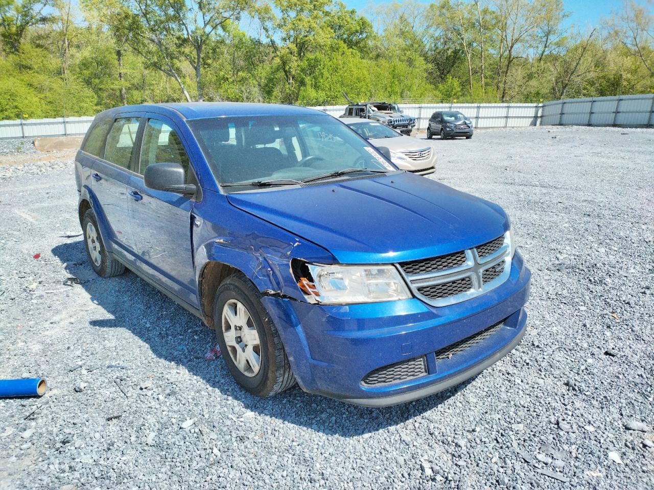 DODGE JOURNEY SE 2012 with VIN 3C4PDCAB8CT231823 - Photo from auction