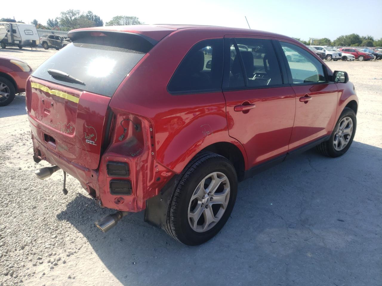 Photo 4 from auction – 2012 FORD EDGE SEL with VIN 2FMDK3JC6CBA32746
