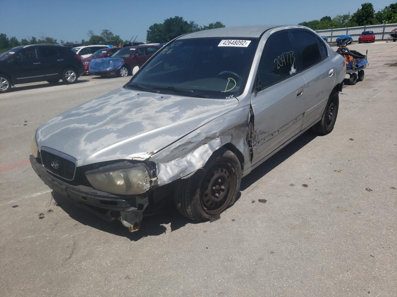 Photo 2 from auction – 2002 HYUNDAI ELANTRA GL with VIN KMHDN45D32U390752