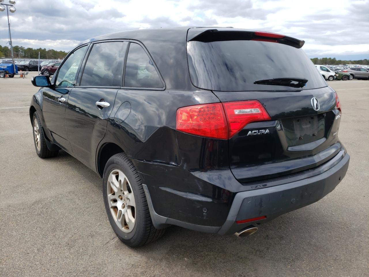 Photo 3 from auction – 2009 ACURA MDX with VIN 2HNYD28249H509911