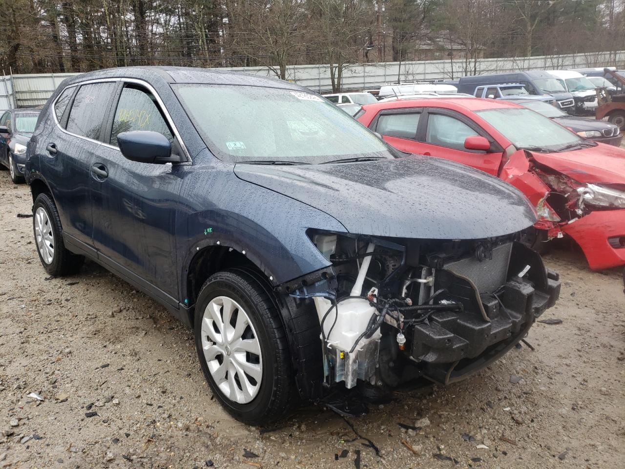 NISSAN ROGUE S 2016 with VIN JN8AT2MV3GW147258 - Photo from auction