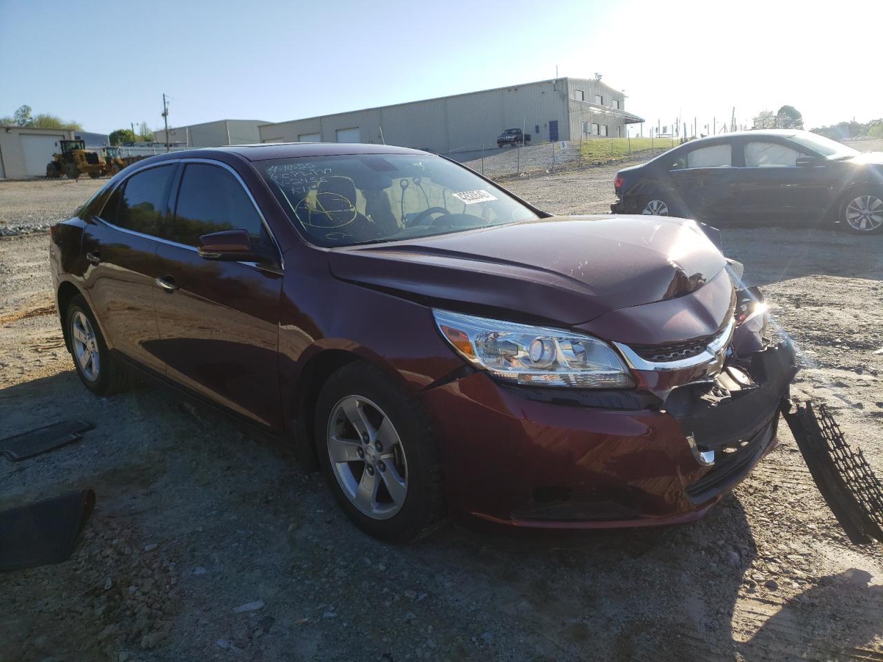 CHEVROLET MALIBU 1LT 2015 with VIN 1G11C5SLXFF202455 - Photo from auction