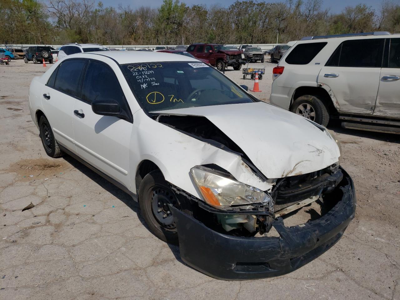 HONDA ACCORD VAL 2007 with VIN JHMCM56157C020122 - Photo from auction