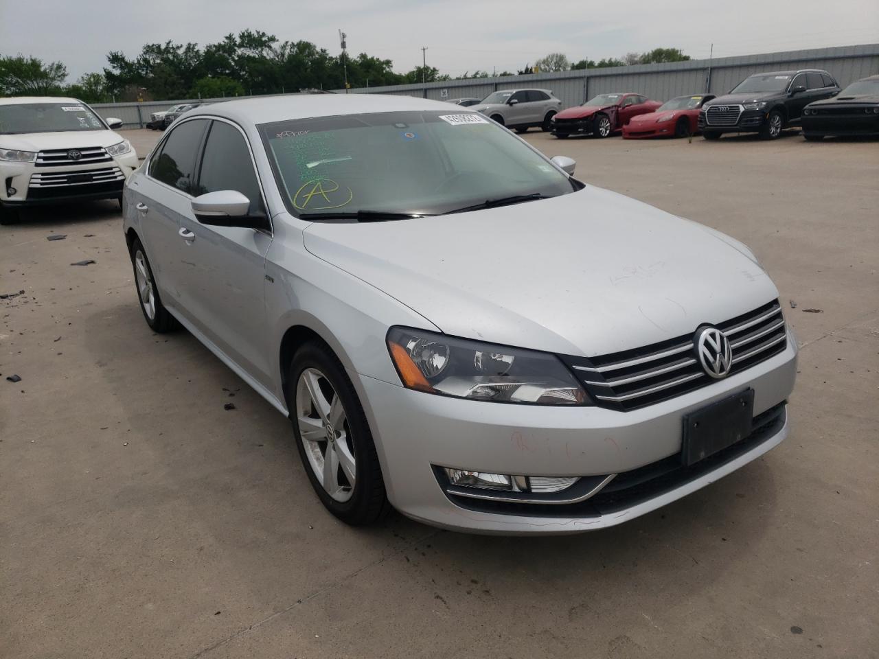 Photo 1 from auction – 2015 VOLKSWAGEN PASSAT S with VIN 1VWAS7A31FC110723