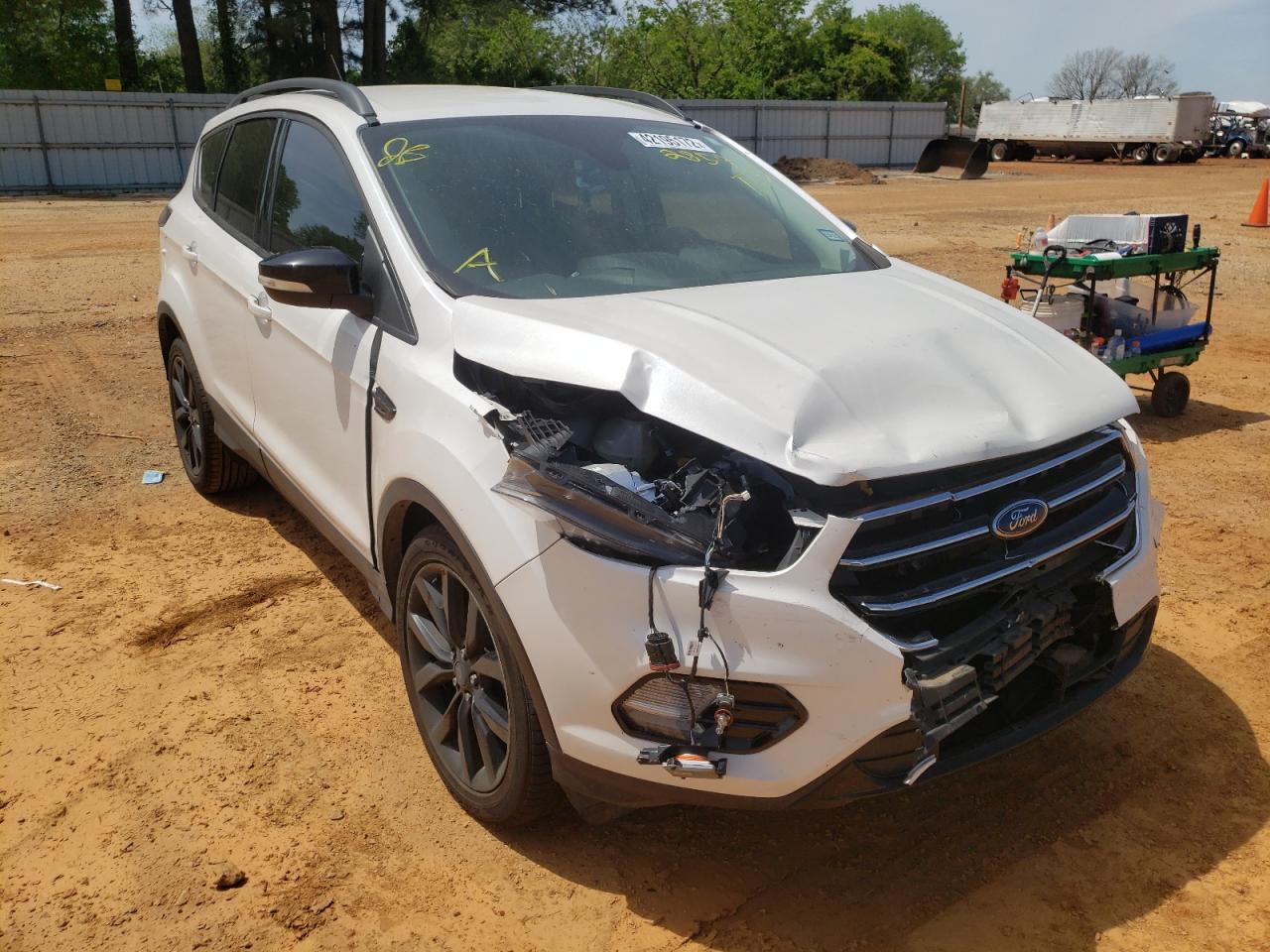 FORD ESCAPE TIT 2017 with VIN 1FMCU0JD1HUB42859 - Photo from auction