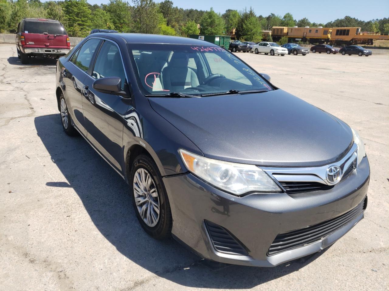 TOYOTA CAMRY BASE 2012 with VIN 4T1BF1FK7CU105570 - Photo from auction