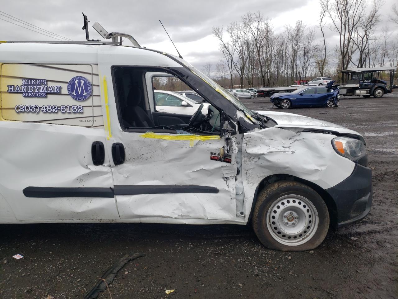 Photo 9 from auction – 2021 RAM PROMASTER with VIN ZFBHRFAB2M6T17537