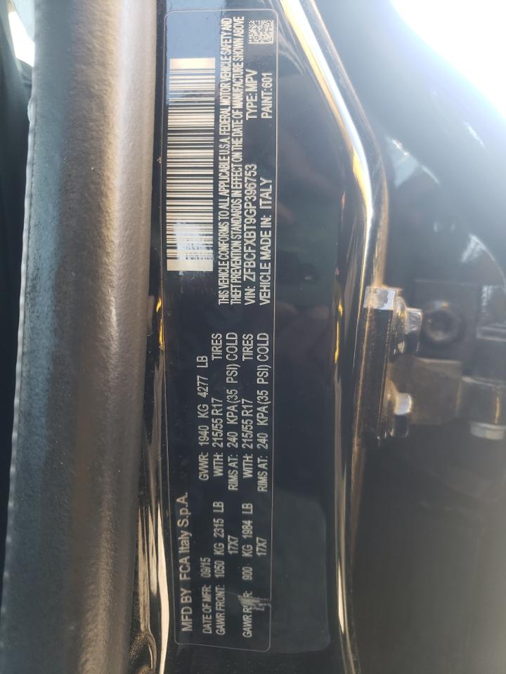 Photo 10 from auction – 2016 FIAT 500X EASY with VIN ZFBCFXBT9GP396753