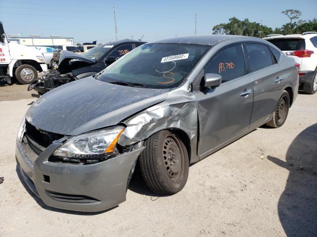 Photo 2 from auction – 2014 NISSAN SENTRA S with VIN 3N1AB7AP0EY219477