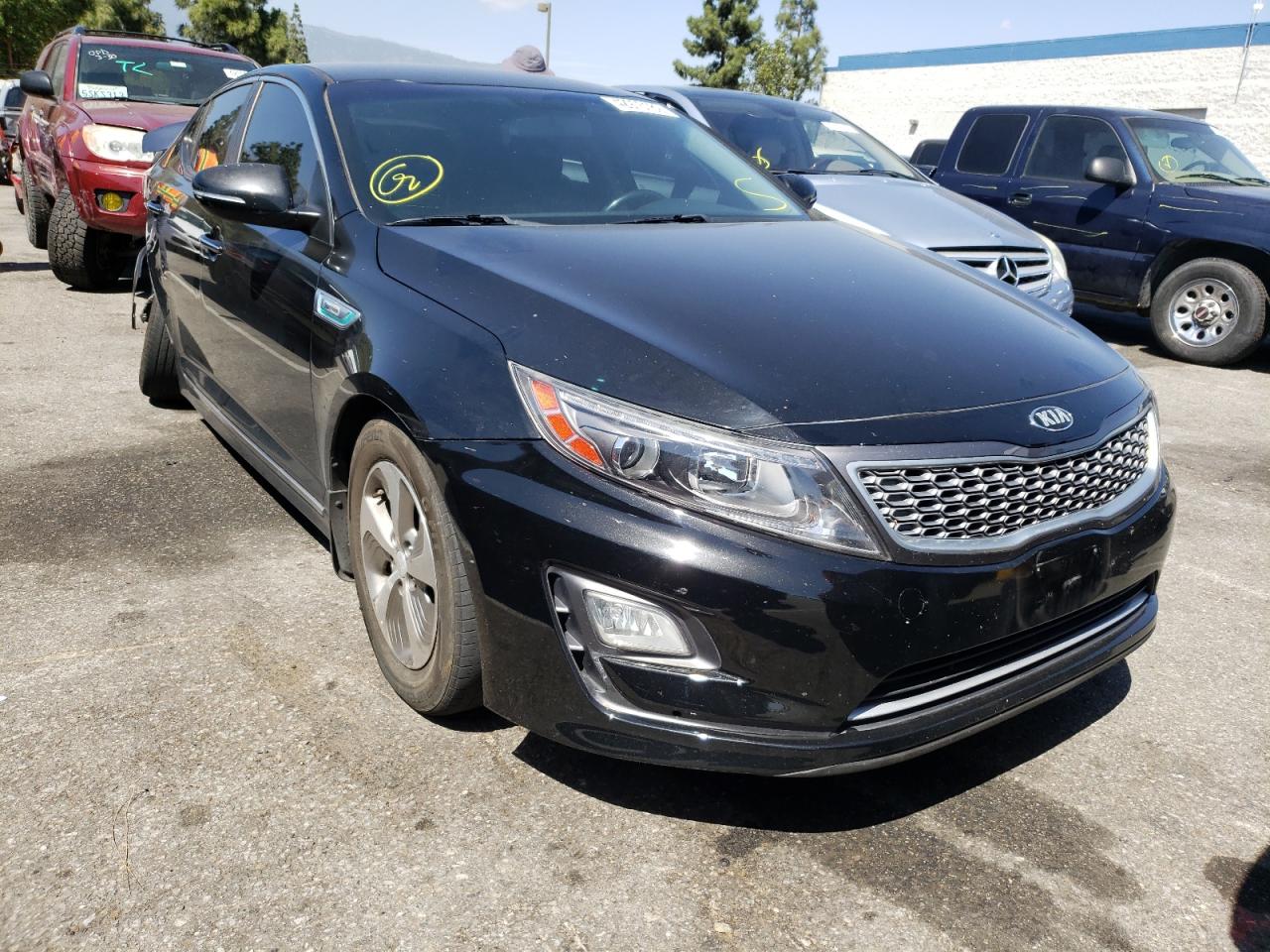 KIA OPTIMA HYB 2016 with VIN KNAGM4AD9G5096295 - Photo from auction