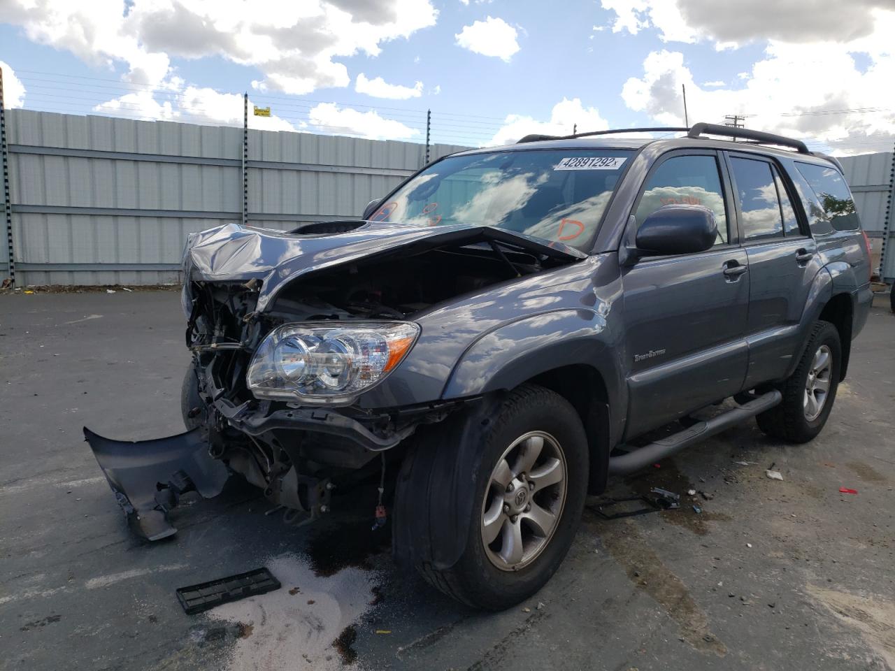 Photo 2 from auction – 2007 TOYOTA 4RUNNER SR with VIN JTEZU14R278085862