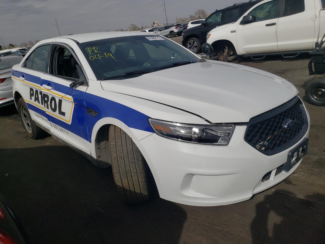 FORD TAURUS POL 2017 con VIN 1FAHP2MK3HG115416 - Foto de la subasta