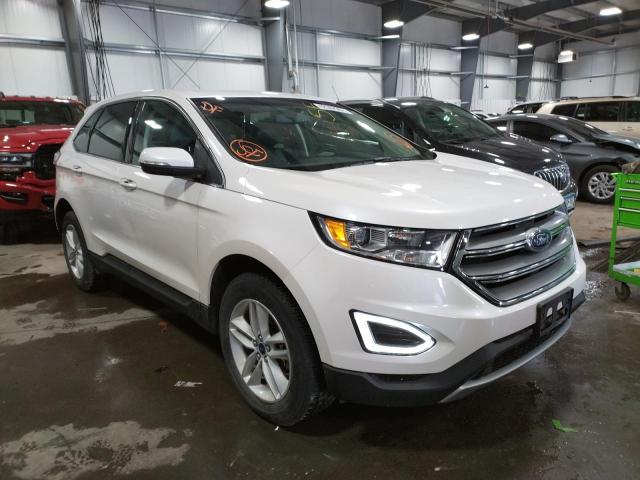 FORD EDGE SEL 2017 with VIN 2FMPK4J89HBC49388 - Photo from auction