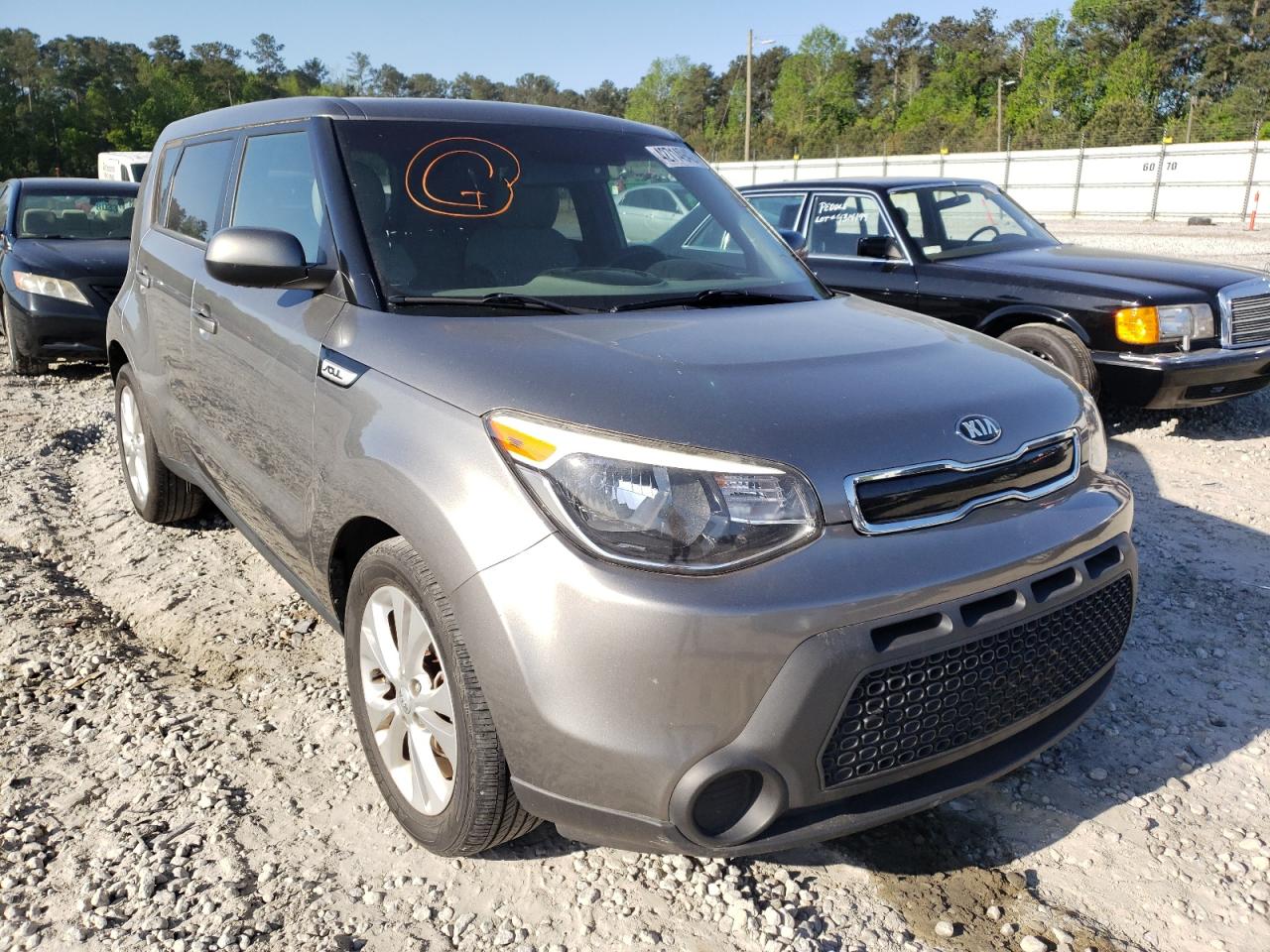 KIA SOUL + 2015 с VIN KNDJP3A55F7172505 - Фото с аукциона