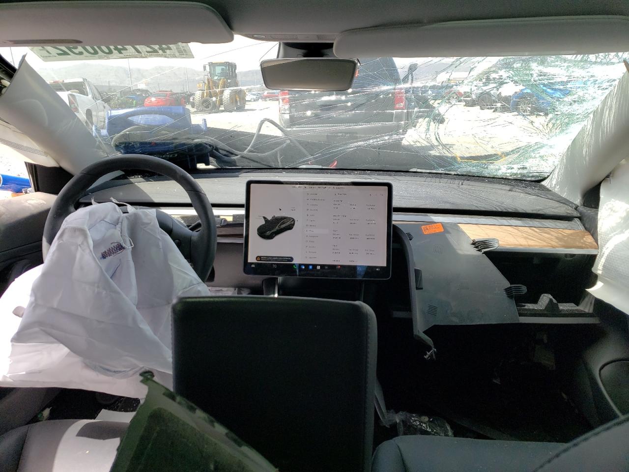 Photo 9 from auction – 2020 TESLA MODEL 3 with VIN 5YJ3E1EB0LF744203