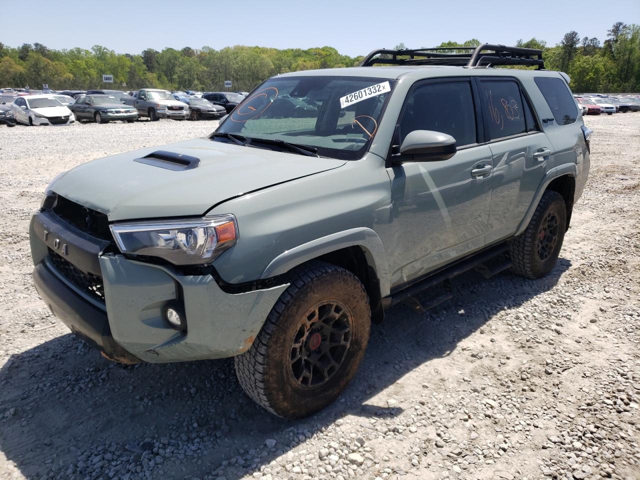 Photo 2 from auction – 2021 TOYOTA 4RUNNER with VIN JTELU5JR0M5956448