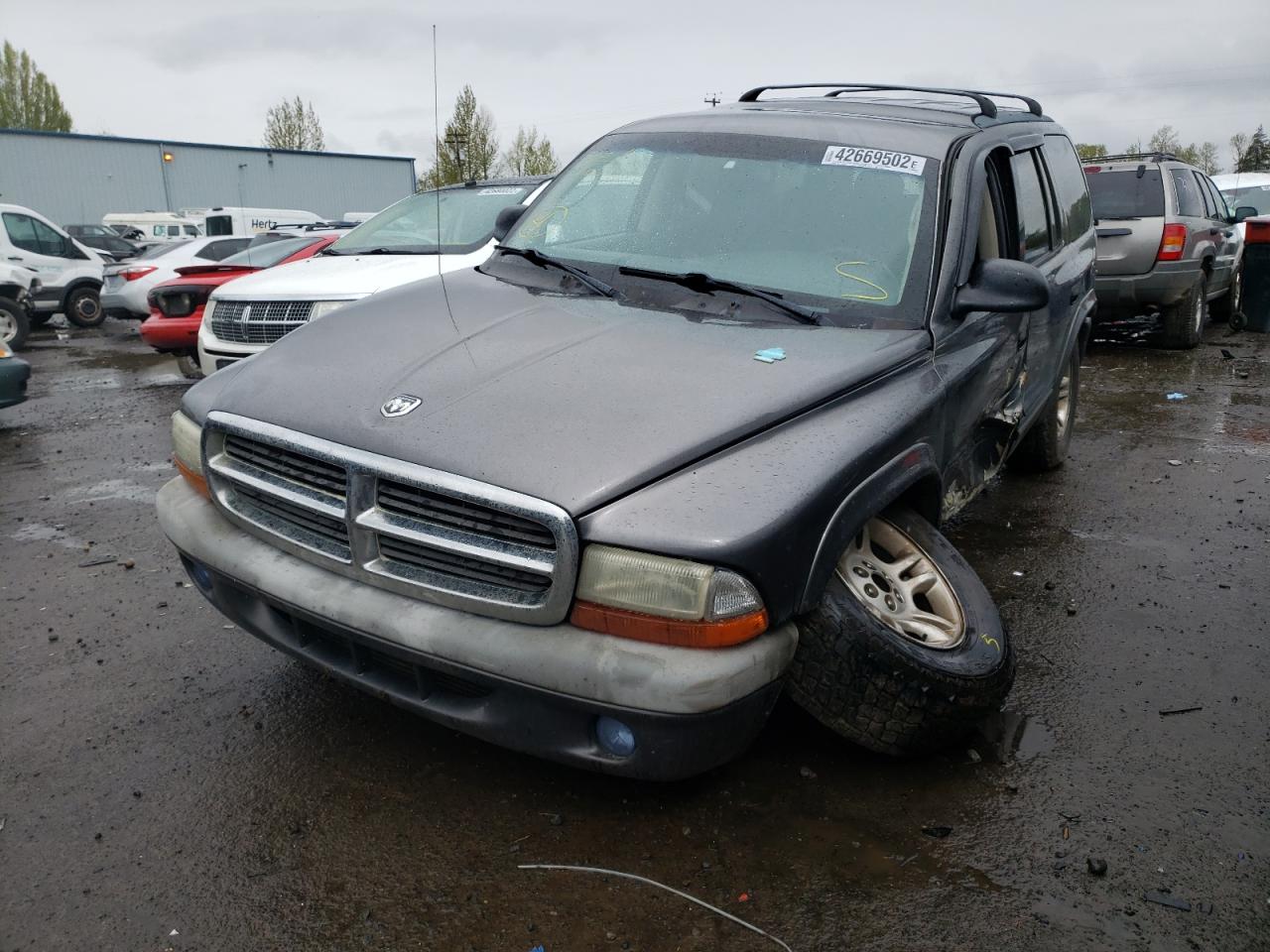 Photo 2 from auction – 2003 DODGE DURANGO SL with VIN 1D4HS48Z43F627070