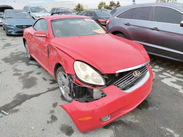LEXUS SC 430 2002 with VIN JTHFN48Y620018369 - Photo from auction