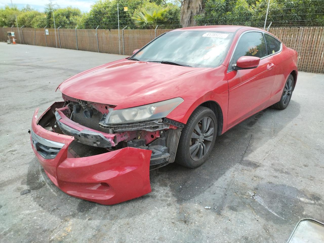 Photo 2 from auction – 2012 HONDA ACCORD LX with VIN 1HGCS1A39CA011021
