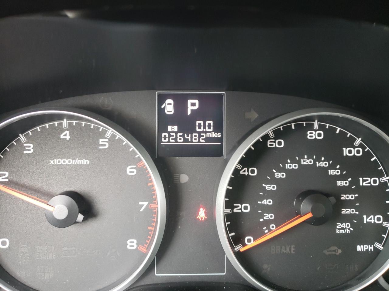 Photo 8 from auction – 2014 SUBARU LEGACY 2.5 with VIN 4S3BMBA63E3030742